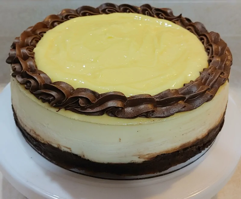 Boston Cream Cheesecake